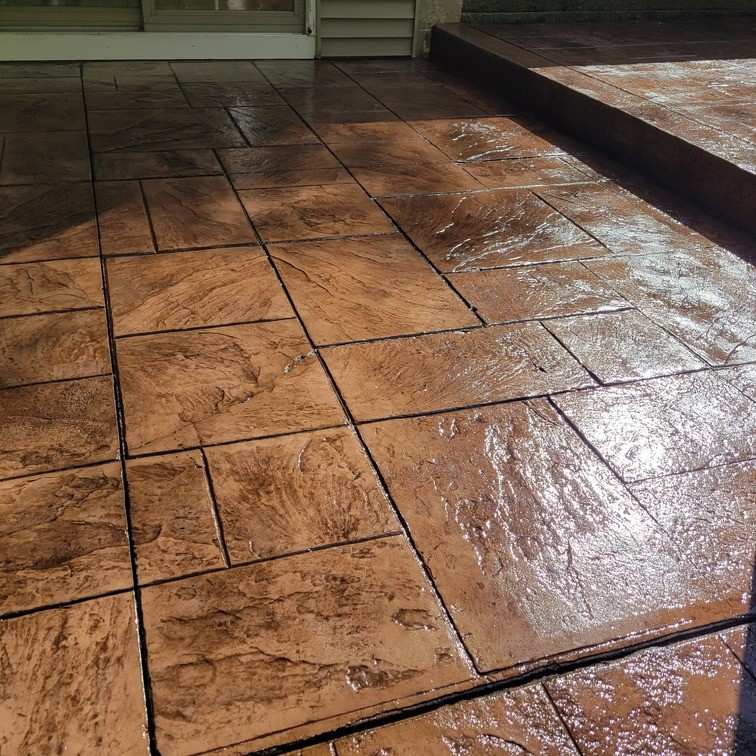 Residential concrete restoration