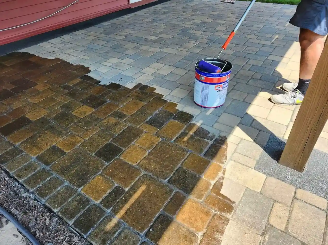 Residential concrete restoration